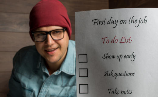 First Day on the Job To-Do List
